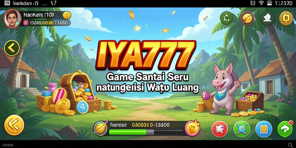 Screenshot utama IYA777 menunjukkan keseruan gameplay yang menghibur.