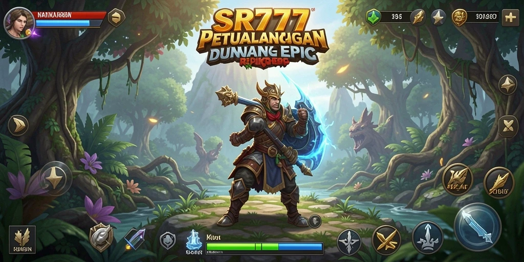 Tampilan gameplay RPG yang menegangkan dan menakjubkan.